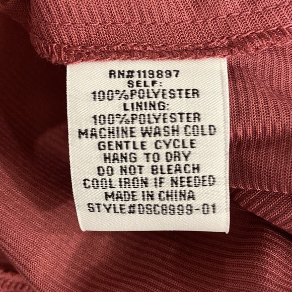 Collective Concepts Long Sleeve Ruffle Midi Dress - Picture 5 of 5